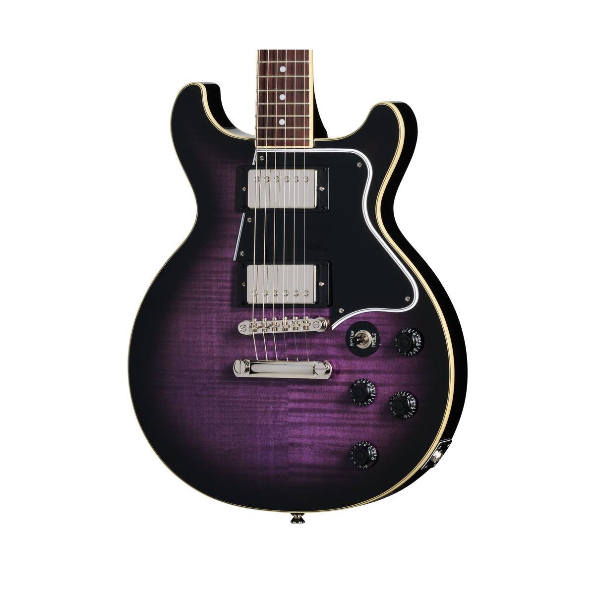 Epiphone Les Paul Special Double Cut Figured Electric Guitar Purple Burst - EILSDFPBNH1