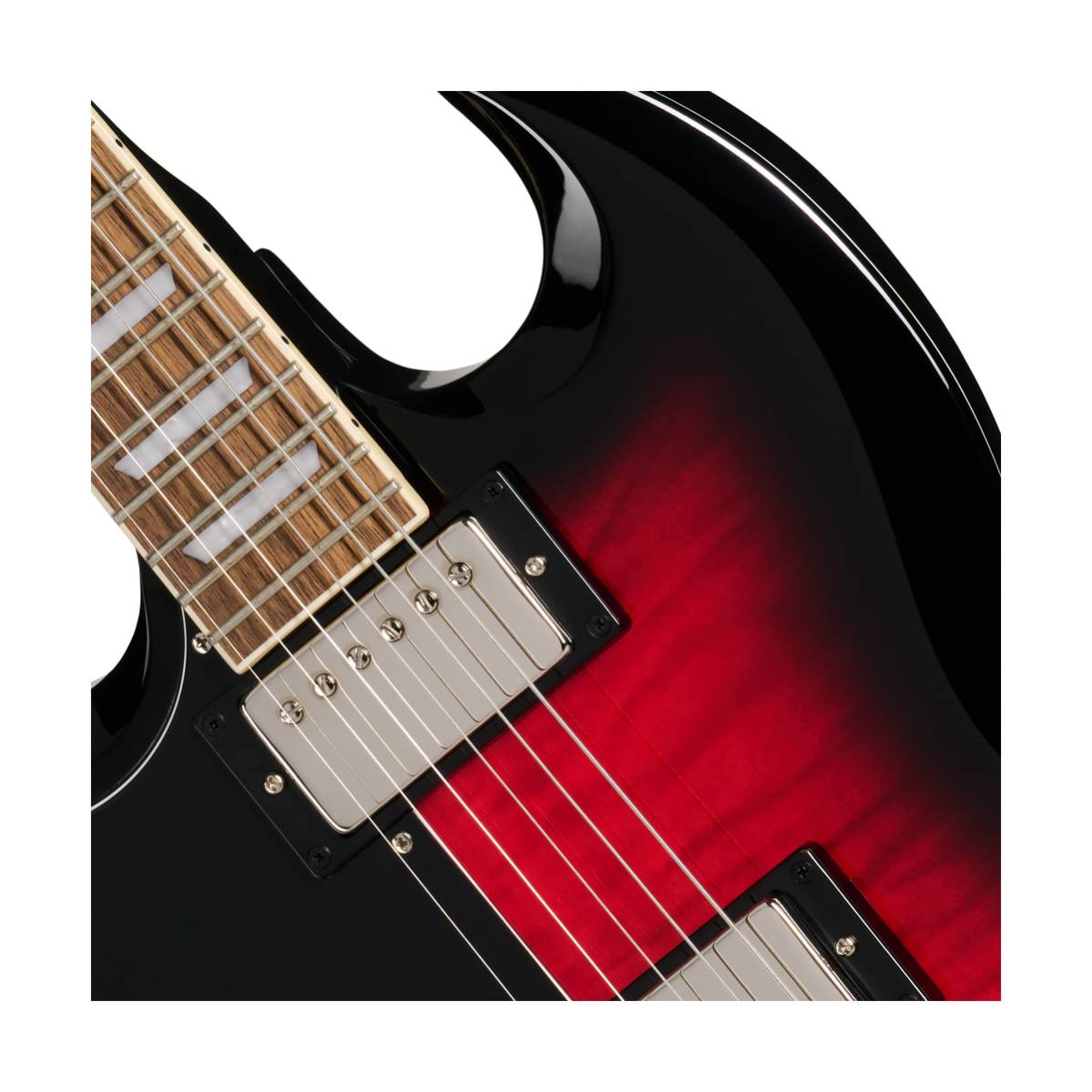 Epiphone SG Tribute Electric Guitar Left Handed Cherry Burst - E1SGTPCBNH1L
