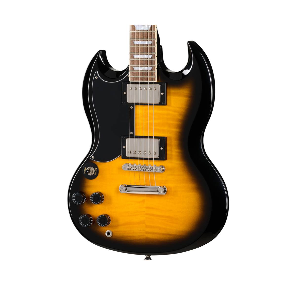 Epiphone SG Tribute Electric Guitar Left Handed Vintage Sunburst - E1SGTPVSNH1L