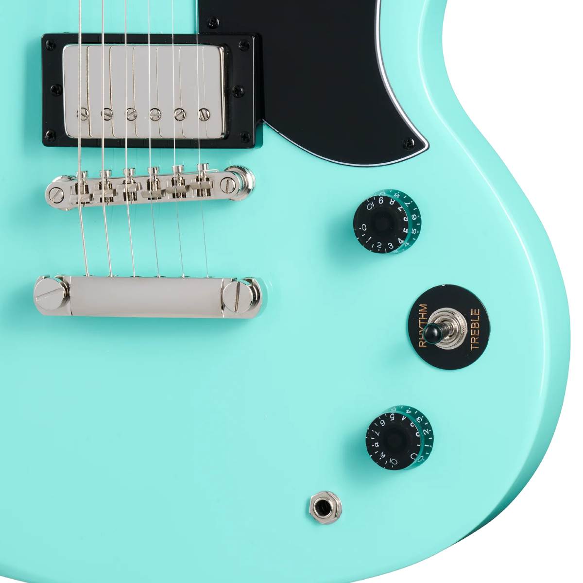 Epiphone SG Tribute Electric Guitar LP Aqua - E1SGTAQNH1