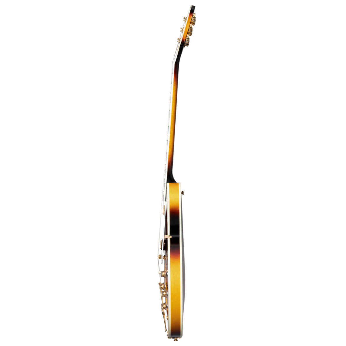 Epiphone Sheraton Frequensator Electric Guitar Semi-Hollow Left Handed Vintage Sunburst w/ GigBag - EOSHVSGH1L