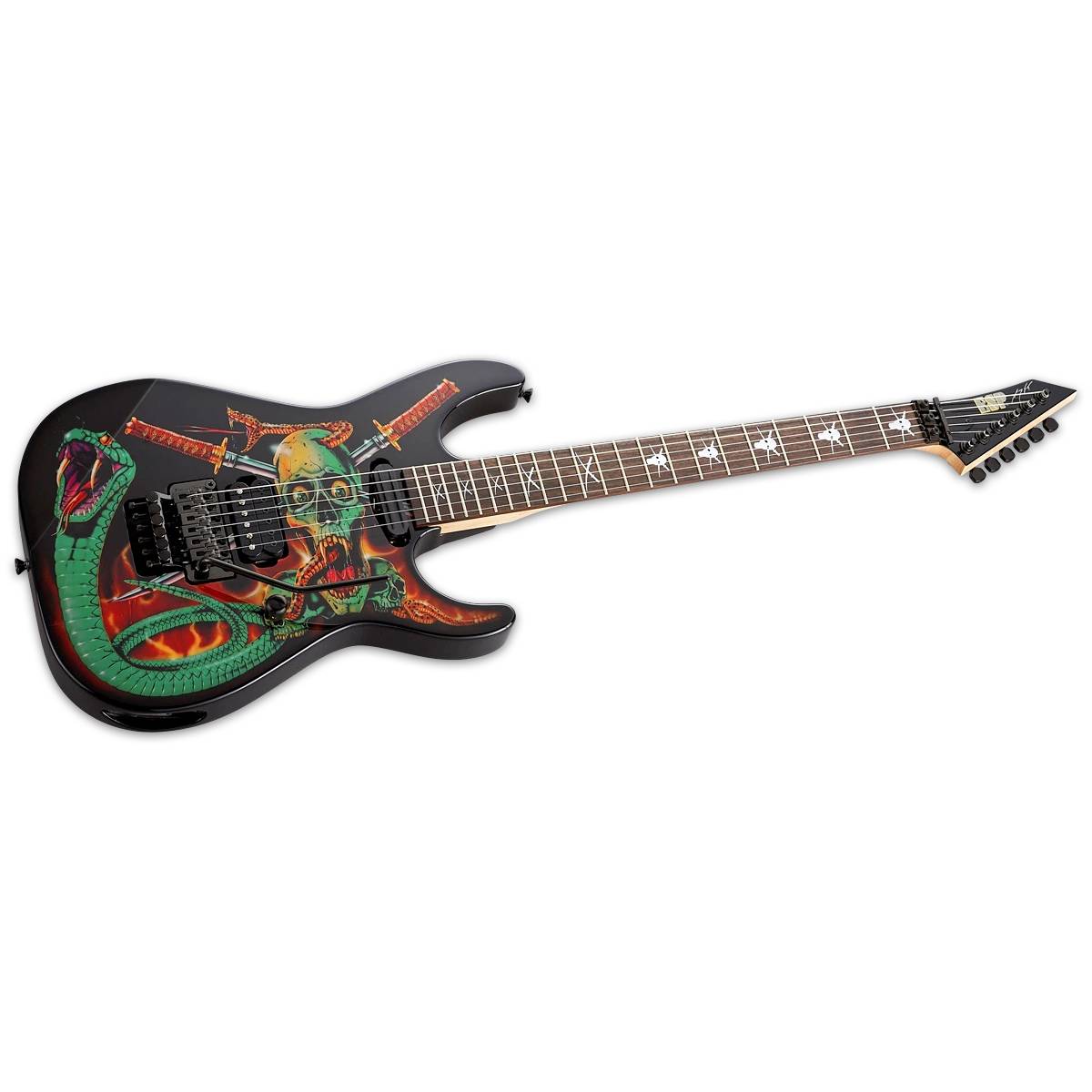 ESP Custom Shop Skulls & Snakes George Lynch Signature Electric Guitar