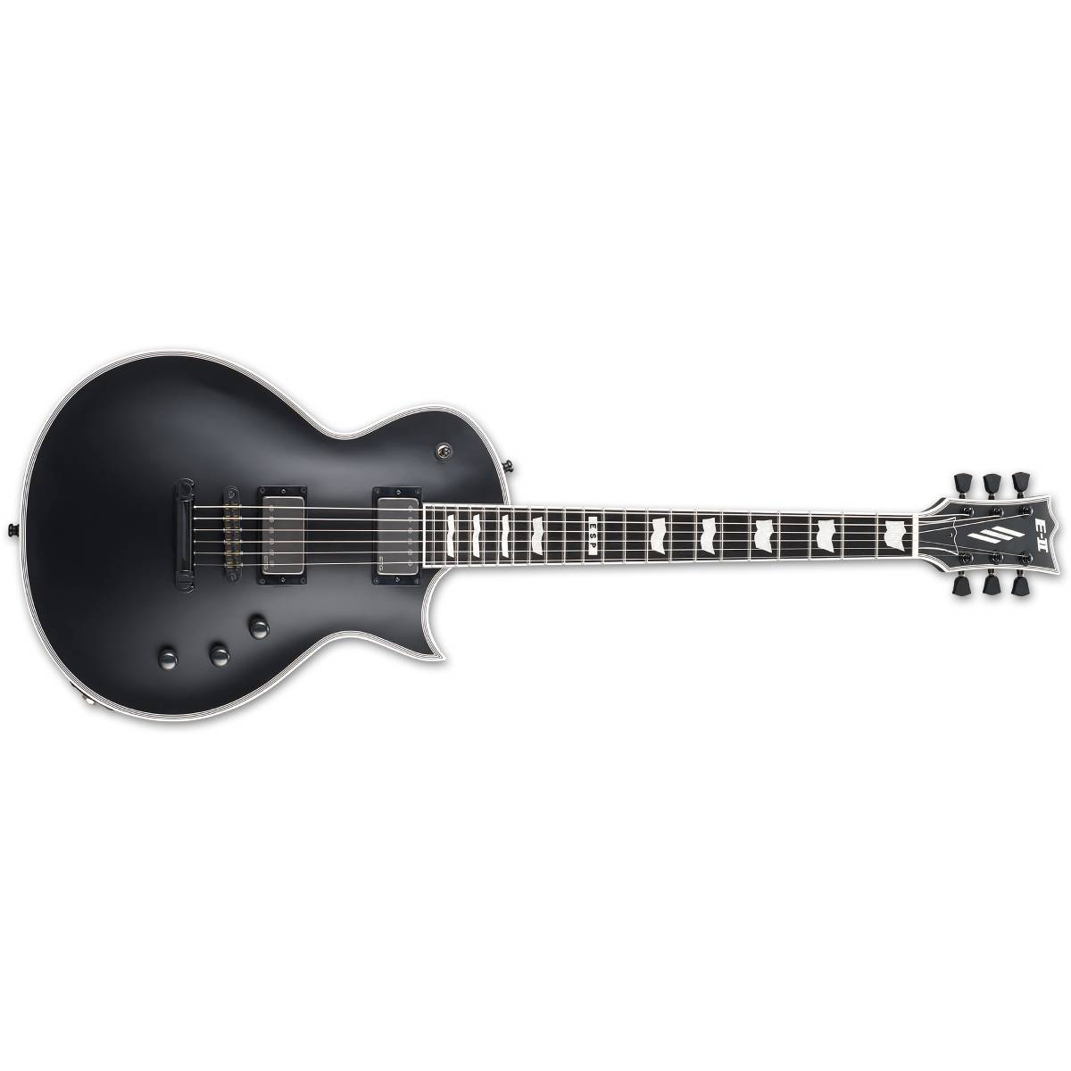 ESP E-II Eclipse Electric Guitar Black Satin w/ EMGs