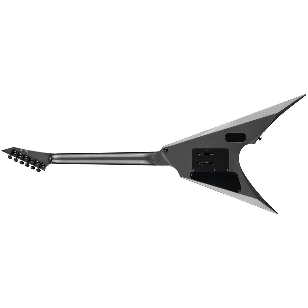 ESP LTD ARROW-400 Electric Guitar Charcoal Metallic w/ Floyd Rose & EMGs