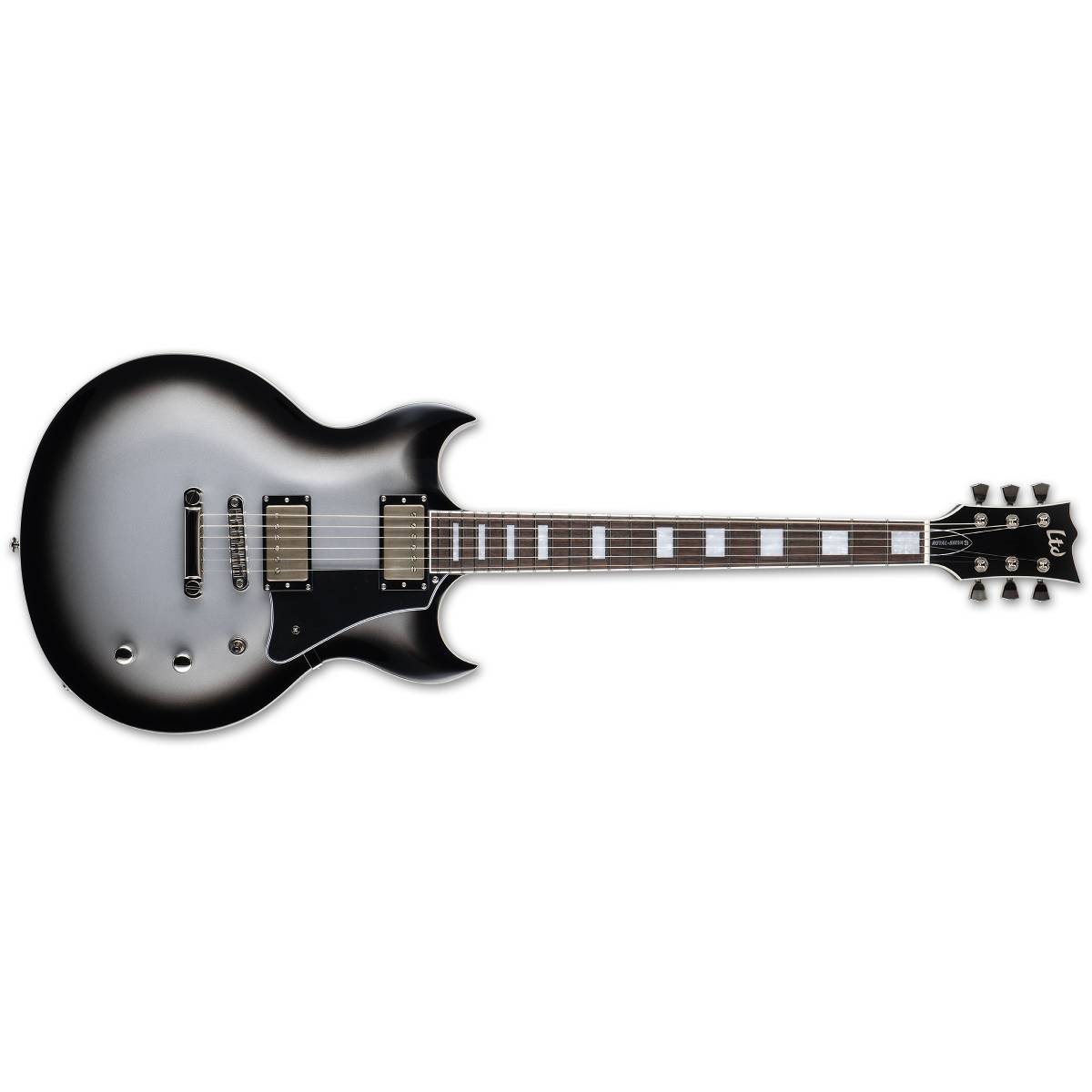 ESP LTD Royal Shiva Bill Kelliher Signature Electric Guitar Silver Sunburst