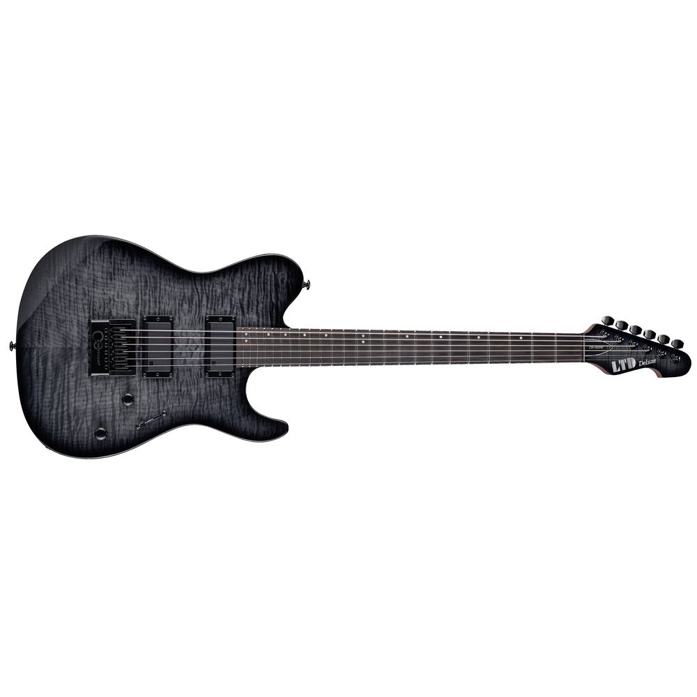 ESP LTD TH-1000 EVERTUNE Electric Guitar Flame Maple See Thru Black Sunburst w/ Duncans
