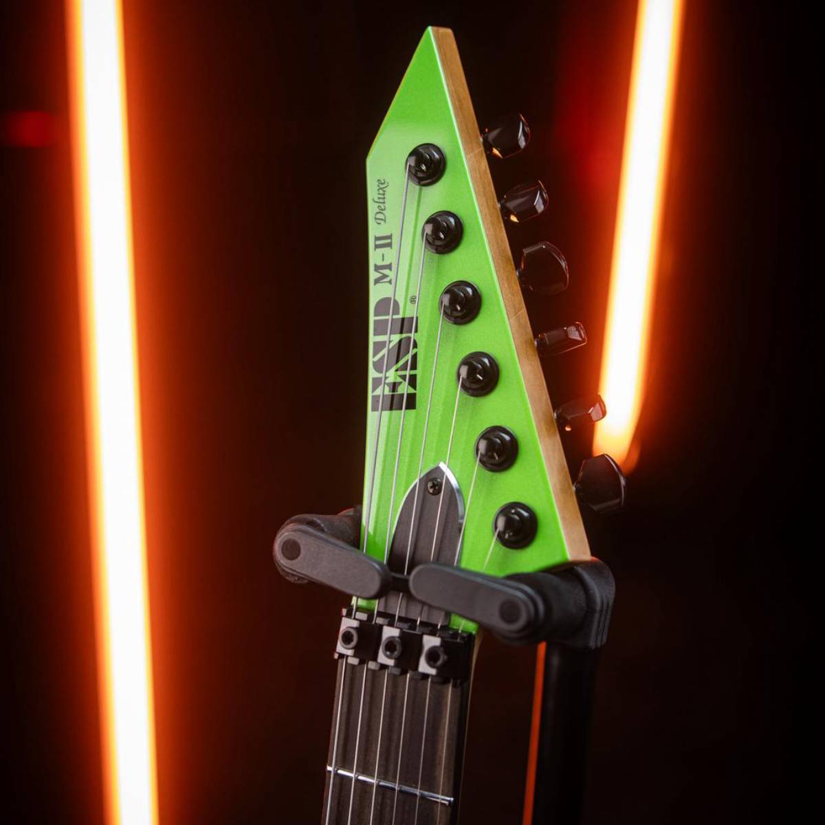ESP Original Custom Shop M-II DX SE Electric Guitar Signal Green