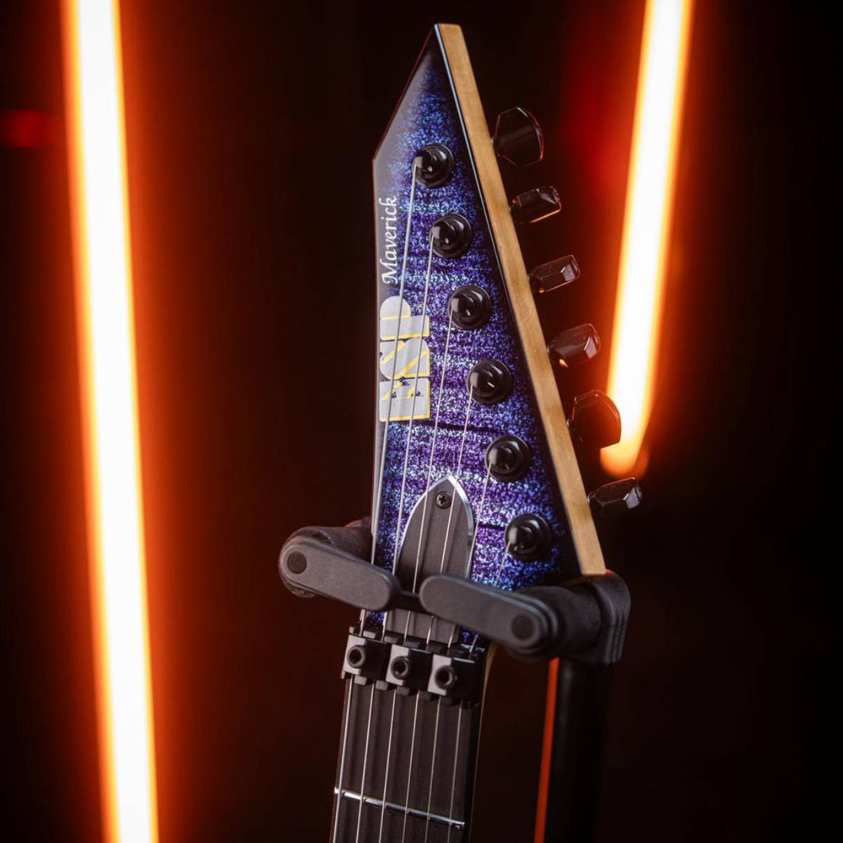 ESP Original Custom Shop MAVERICK SE Electric Guitar Glitterstorm Violet
