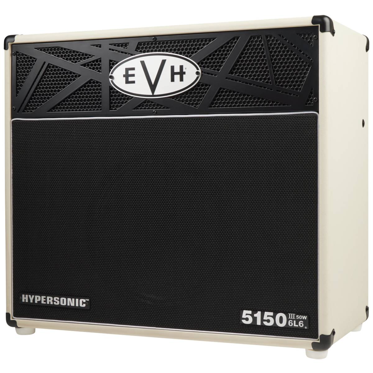 EVH 5150III Hypersonic 6L6 Guitar Amplifier 1x12" Combo Amp Ivory - 2256013410