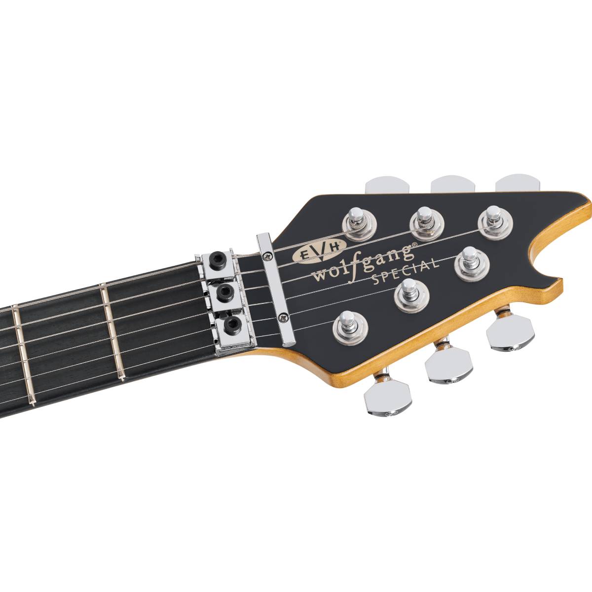 EVH Limited Edition Wolfgang Special Striped Series Electric Guitar Ebony Fingerboard Red, Black & White Aged - 5107500315