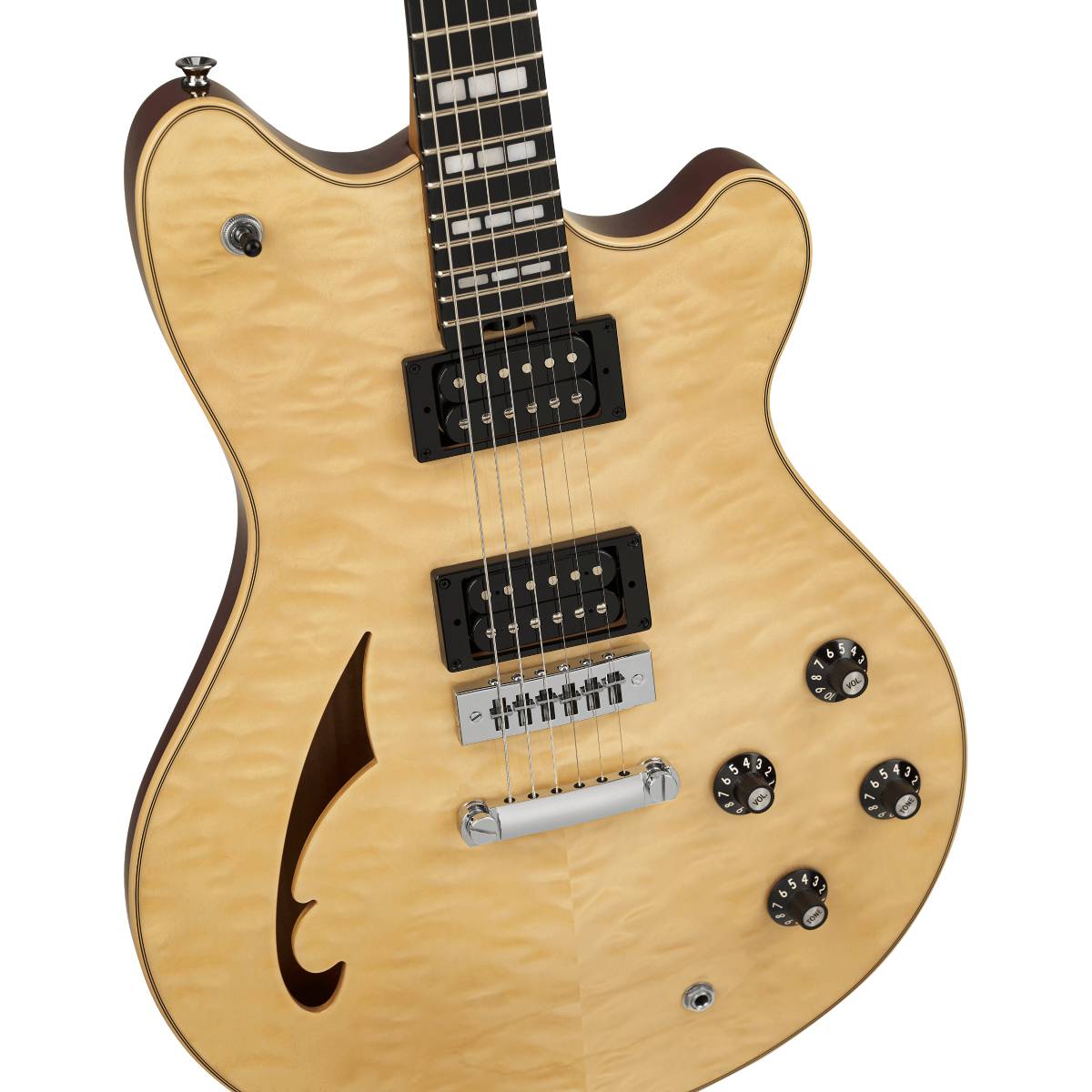 EVH SA-126 Special QM Electric Guitar El Natural - 5107726875