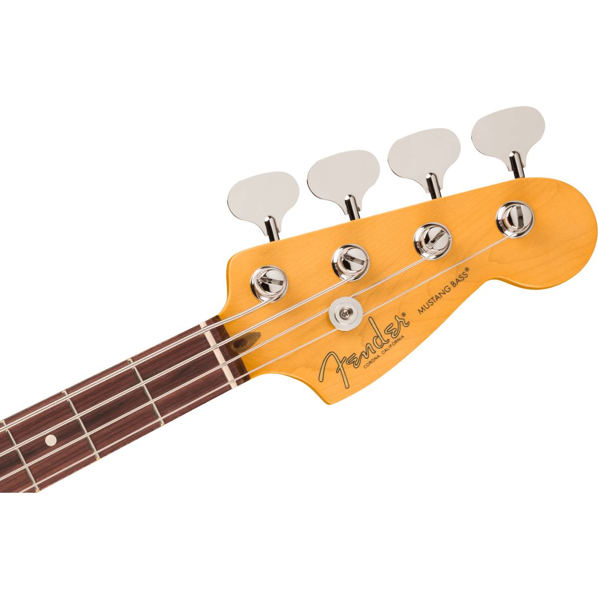 Fender American Professional Classic Mustang Bass Guitar Rosewood FB Faded Sherwood Green Metallic - 0198650374