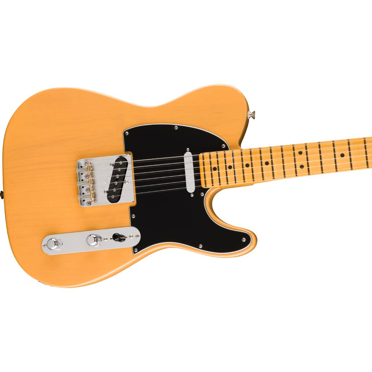 Fender American Professional Classic Telecaster Electric Guitar Maple FB Butterscotch Blonde - 0114962350