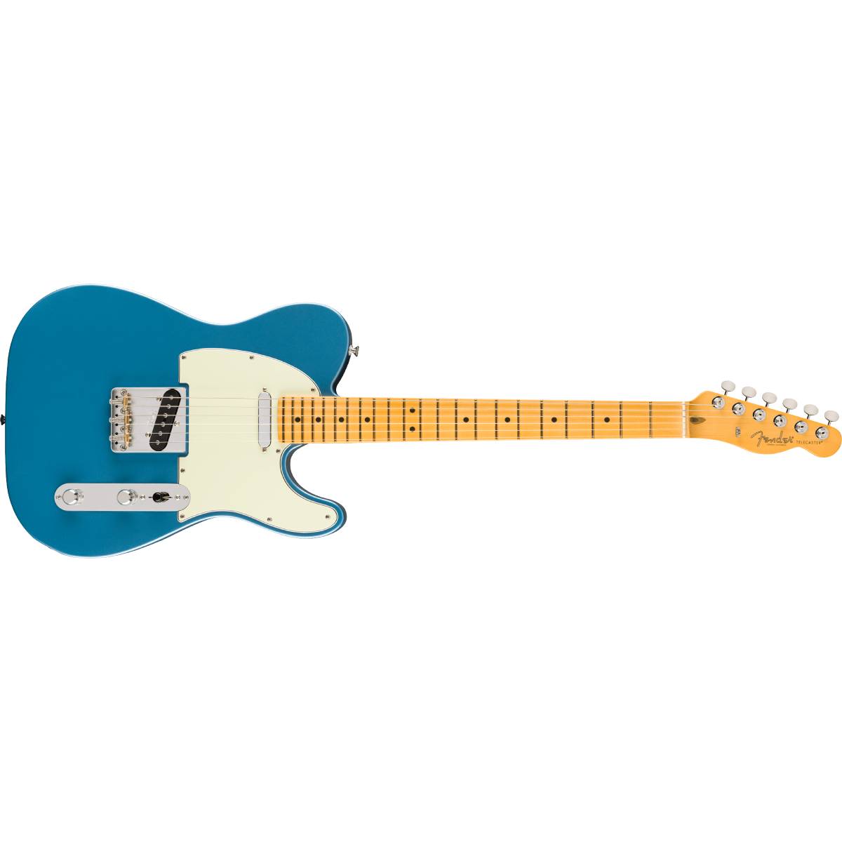 Fender American Professional Classic Telecaster Electric Guitar Maple FB Faded Lake Placid Blue - 0114962379