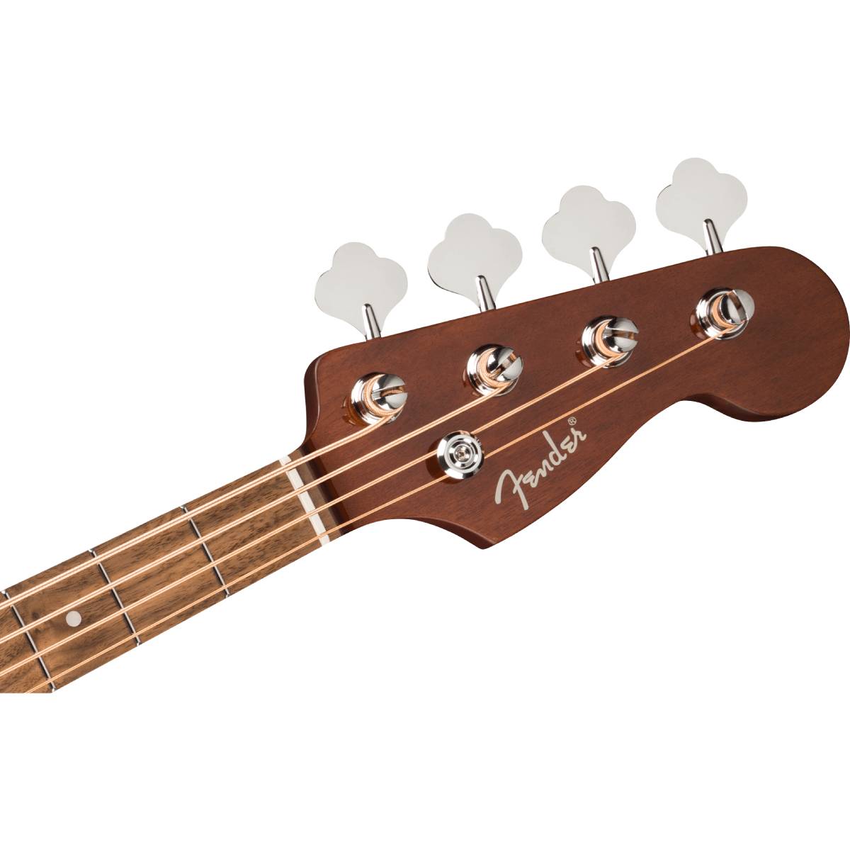Fender California Deluxe Kingman Bass CE Mahogany Acoustic Guitar Natural w/ Pickup - 0974792521