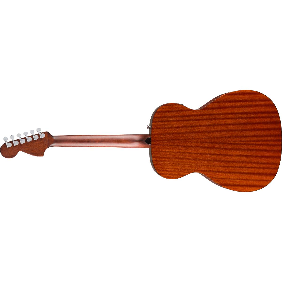 Fender California Deluxe Monterey E Mahogany Acoustic Guitar Natural w/ Pickup - 0974652521