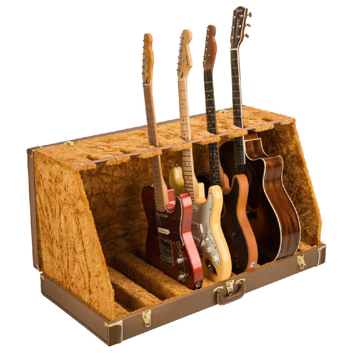 Fender Classic Series Case Stand Brown 7-Guitar Rack - 0991017522