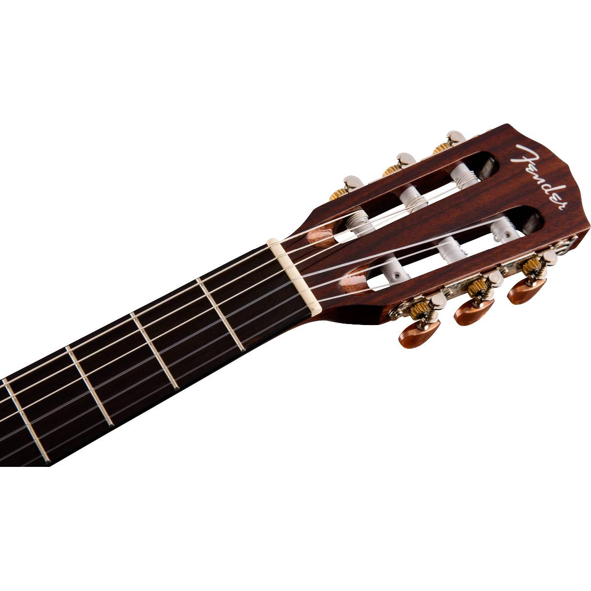 Fender CN-140SCE Classical Nylon Acoustic Guitar Natural w/ Cutaway, Pickup & Case - 0970264321