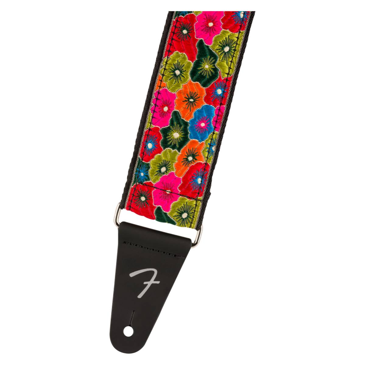 Fender Guitar Strap Wild Bloom Green 2inch - 0990639054