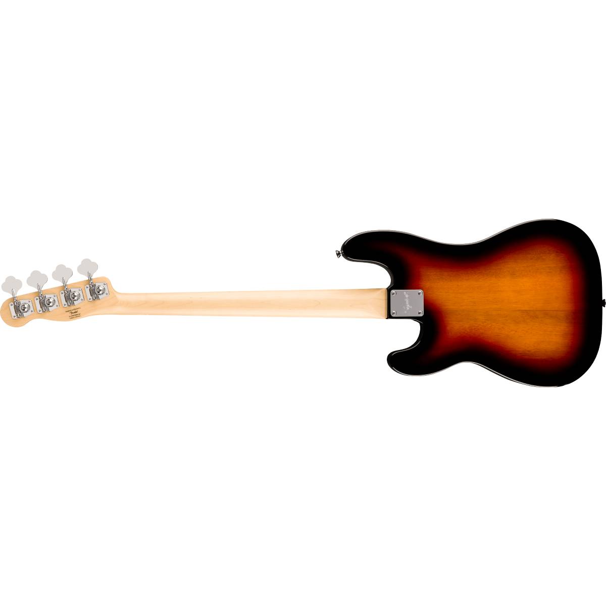 Fender Squier Paranormal Precision Bass Thinline SJ Electric Guitar 3-Color Sunburst w/ Black Pickguard - 0377112500