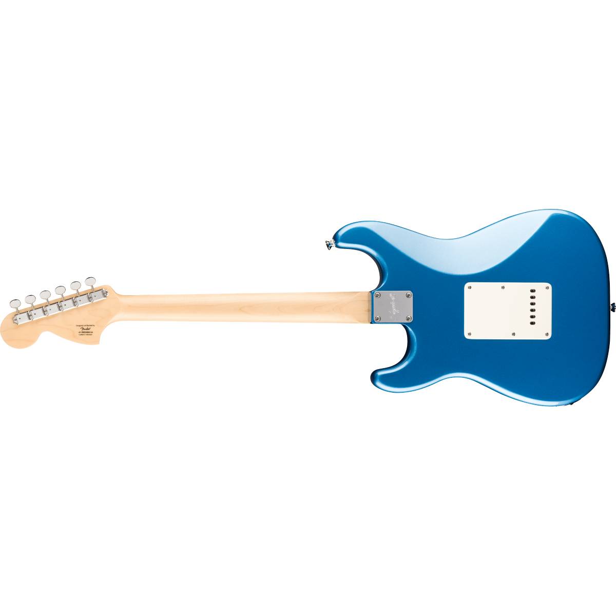 Fender Squier Paranormal Stratocaster Deluxe Electric Guitar Lake Placid Blue w/ Parchment Pickguard - 0377062502