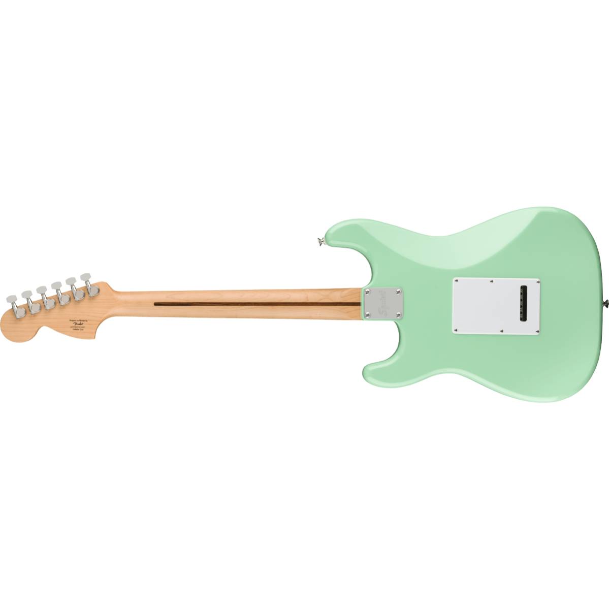 Fender Squier FSR Affinity Series Stratocaster Electric Guitar Surf Green w/ White Pearloid Pickguard - 0378004557