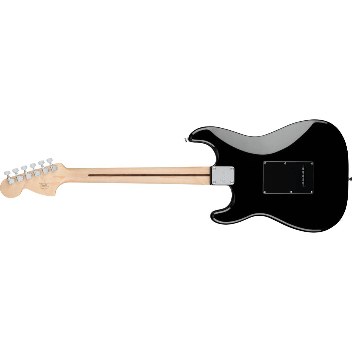 Fender Squier FSR Affinity Series Stratocaster HSS Electric Guitar Black w/ Black Pickguard - 0378103906