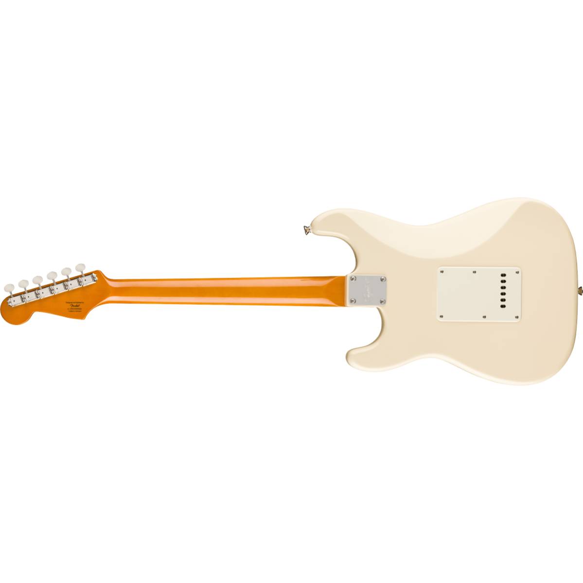 Fender Squier FSR Classic Vibe 60s Stratocaster Electric Guitar Olympic White w/ Tortoiseshell Pickguard - 0374014505