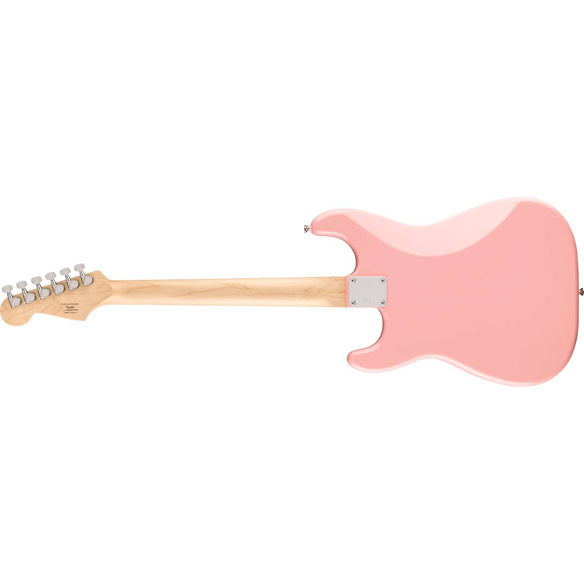 Fender Squier FSR Sonic Stratocaster HT Electric Guitar Shell Pink w/ White Pickguard - 0373252556