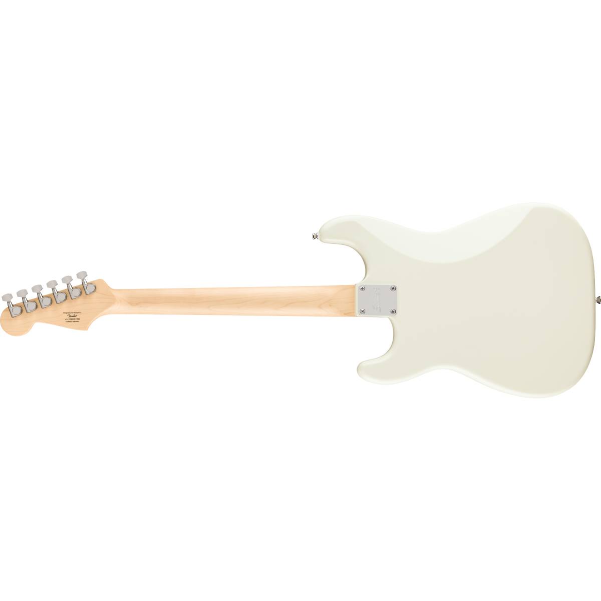 Fender Squier FSR Sonic Stratocaster HT HSS Arctic White Electric Guitar w/ White Pickguard - 0373350580