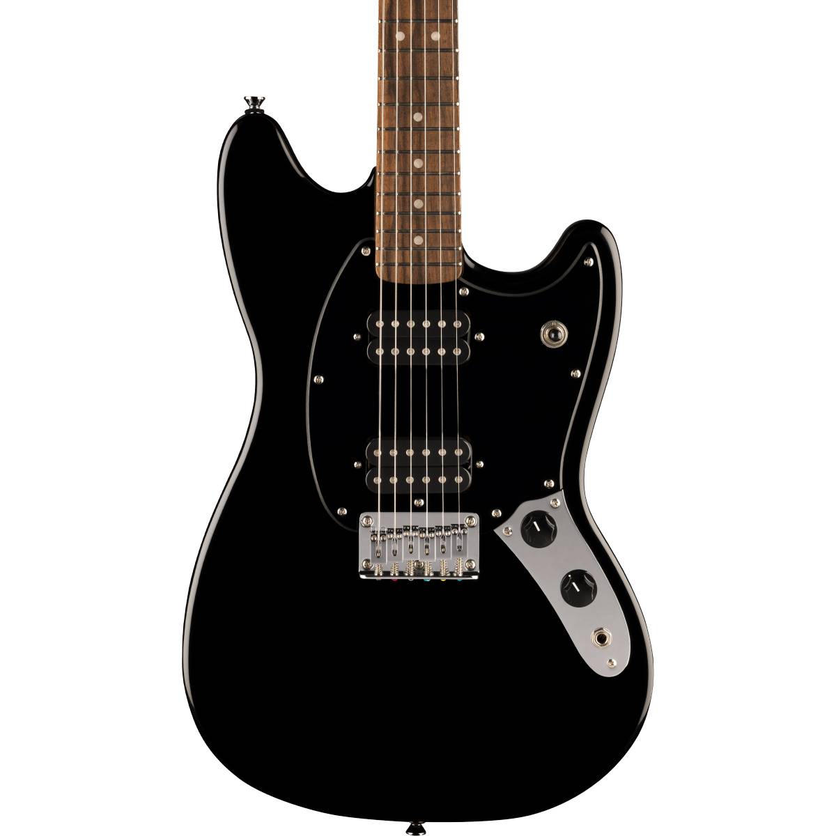 Fender Squier Sonic Mustang HH Electric Guitar Black - 0373701506