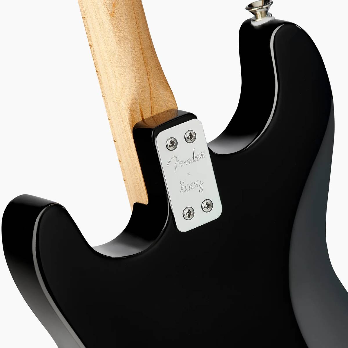 Fender Stratocaster by Loog Pro Electric Guitar - Black (Ages 6+)