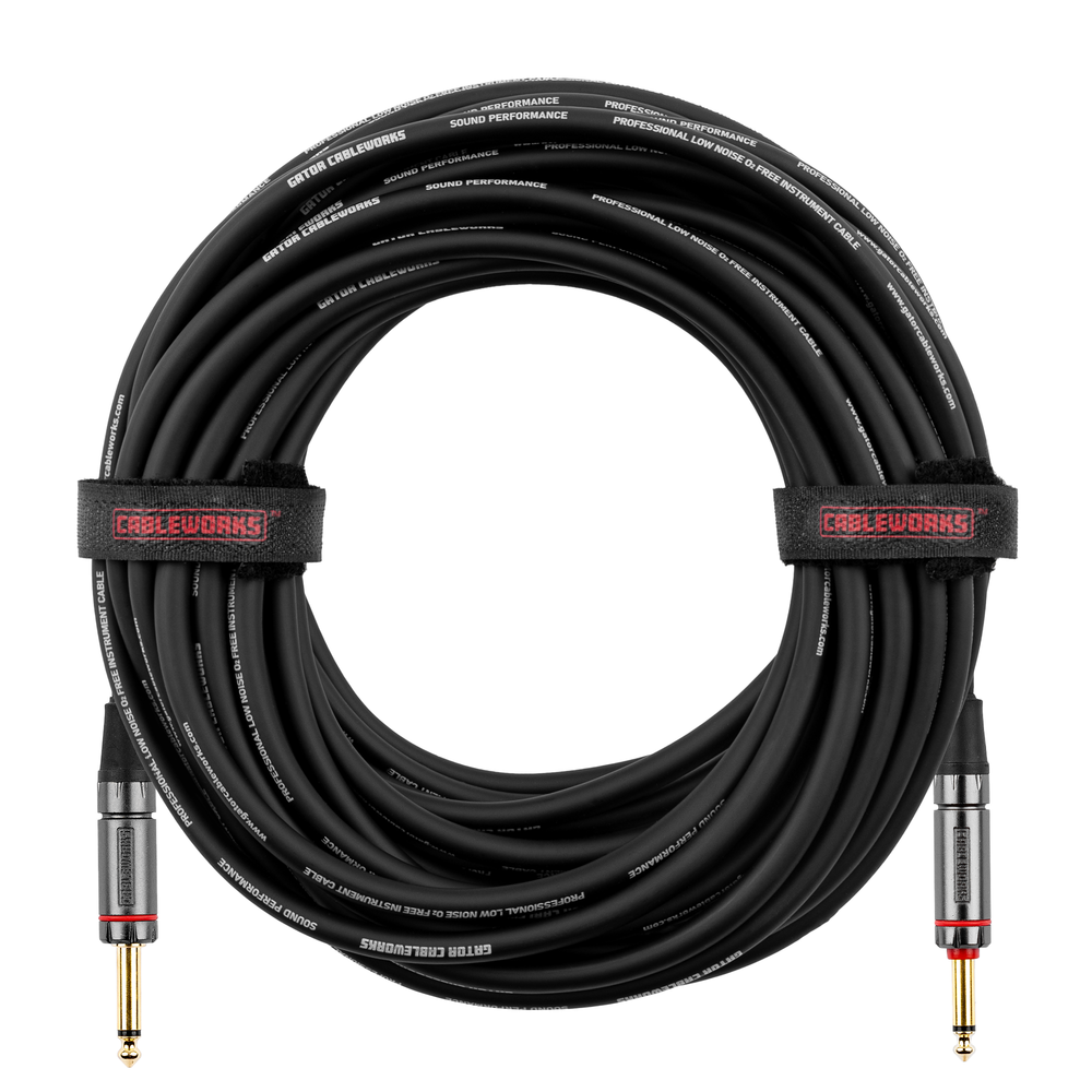 Gator Headliner Series GCWH-INS-10QT Guitar Cable 3m (10ft) Straight to Straight Quiet Instrument Lead