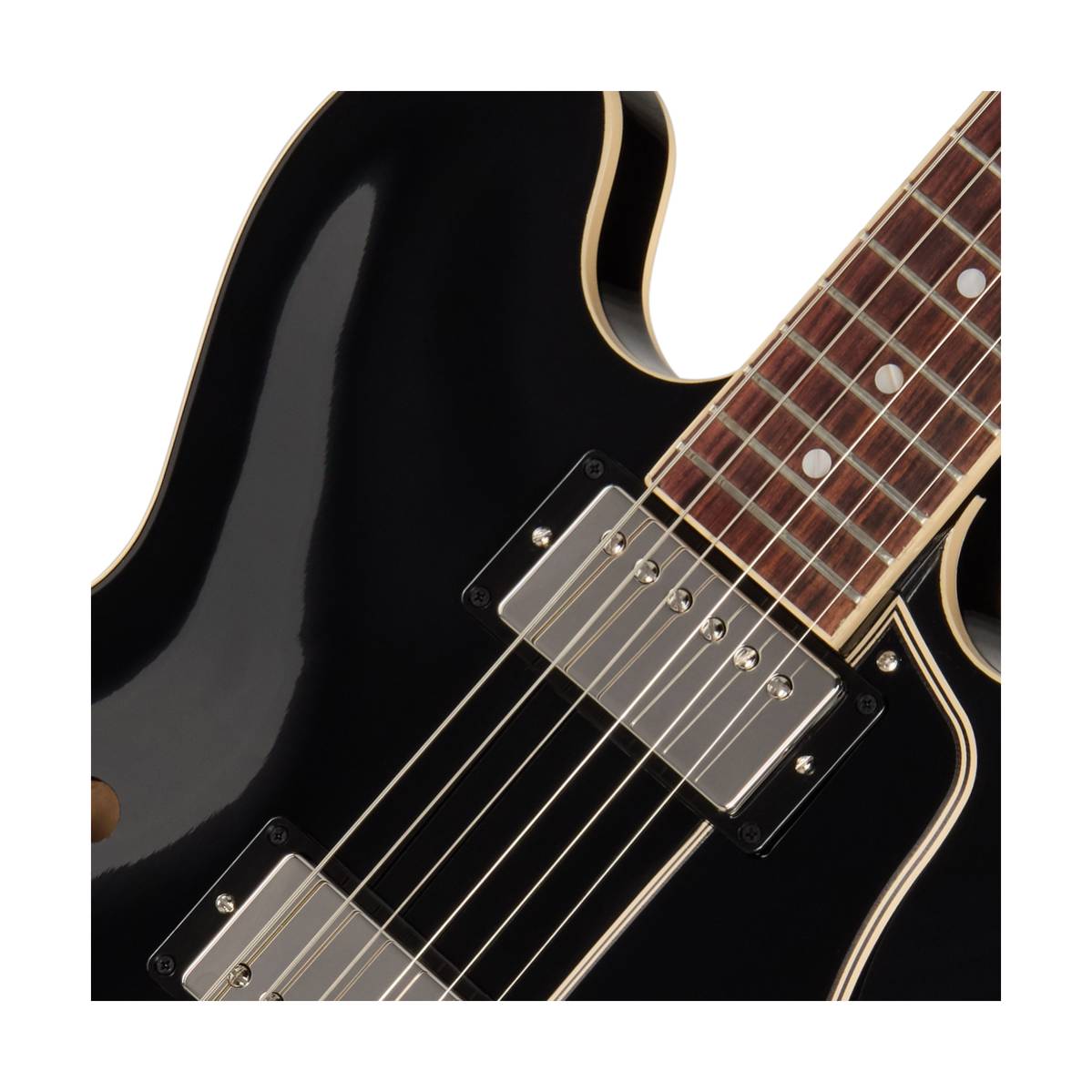 Gibson ES-335 50s Electric Guitar Ebony - ES35500EBNH1