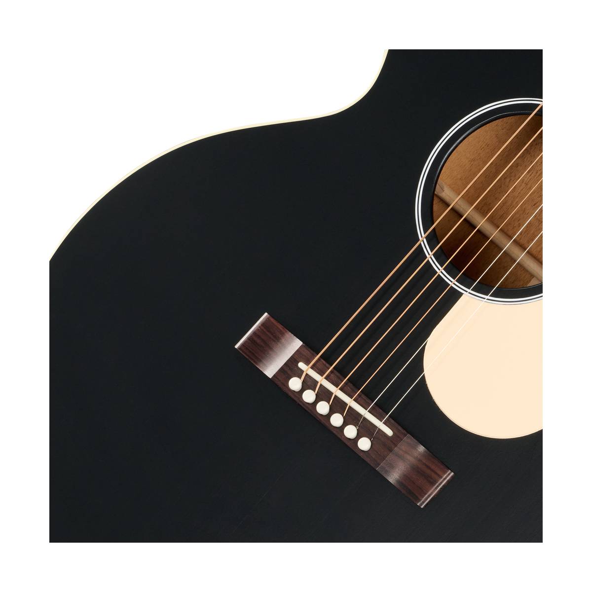 Gibson J-185 Century 12 Fret Acoustic Guitar Ebony - OCJB8512EB