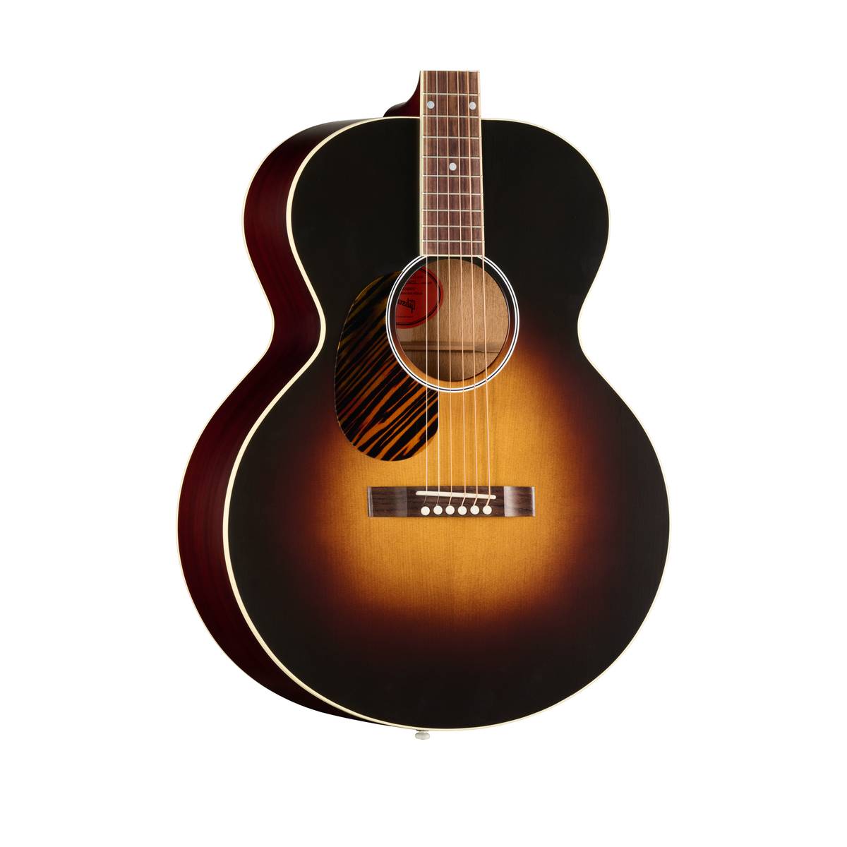 Gibson J-185 Century 12 Fret Acoustic Guitar Left Handed Vintage Sunburst - OCJB8512VSL