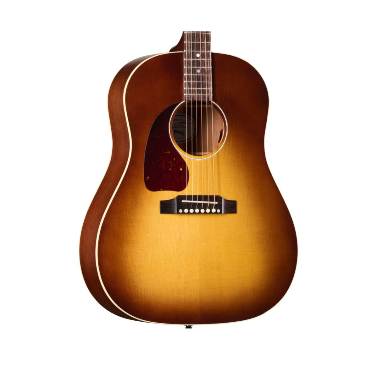 Gibson J-45 Special Acoustic Guitar Left Handed Honey Burst - MCRS45SPCHBL
