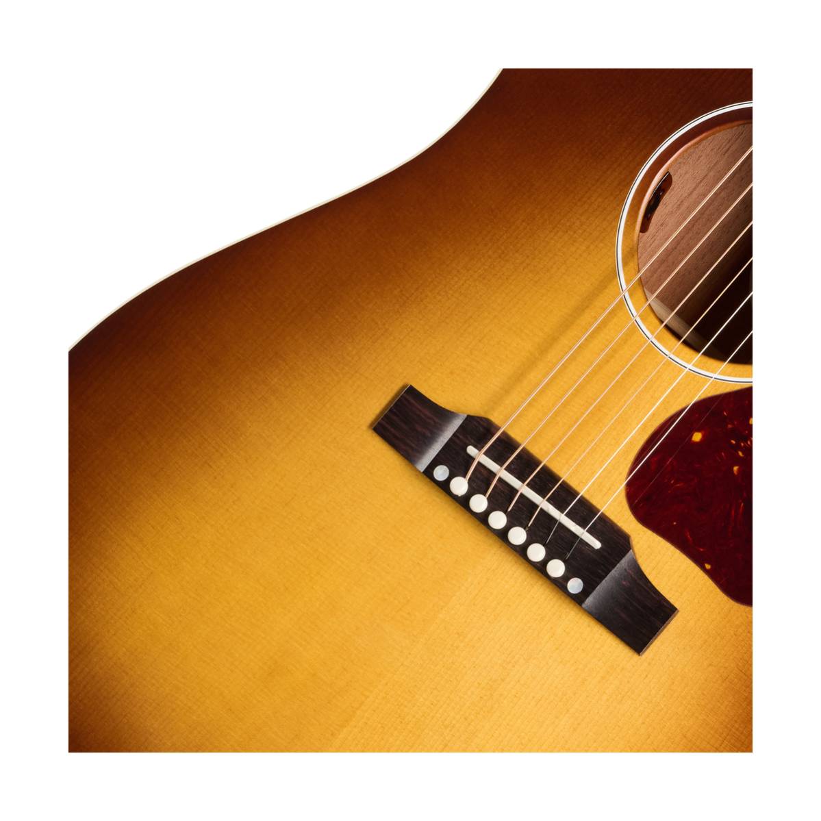 Gibson J-45 Special Acoustic Guitar Satin Honey Burst - MCRS45SPCHB
