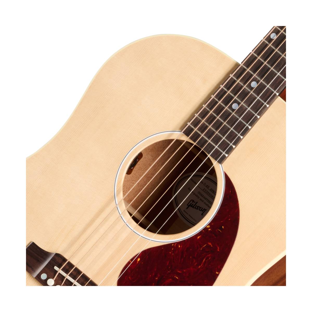 Gibson J-45 Special Acoustic Guitar Satin Natural - MCRS45SPCAN