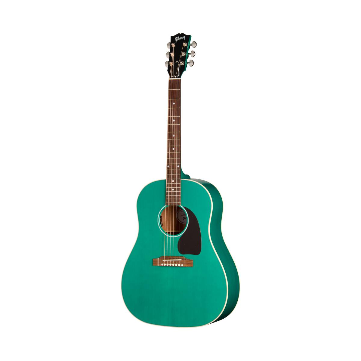 Gibson J-45 Standard Acoustic Guitar Translucent Teal - MCRS45SG