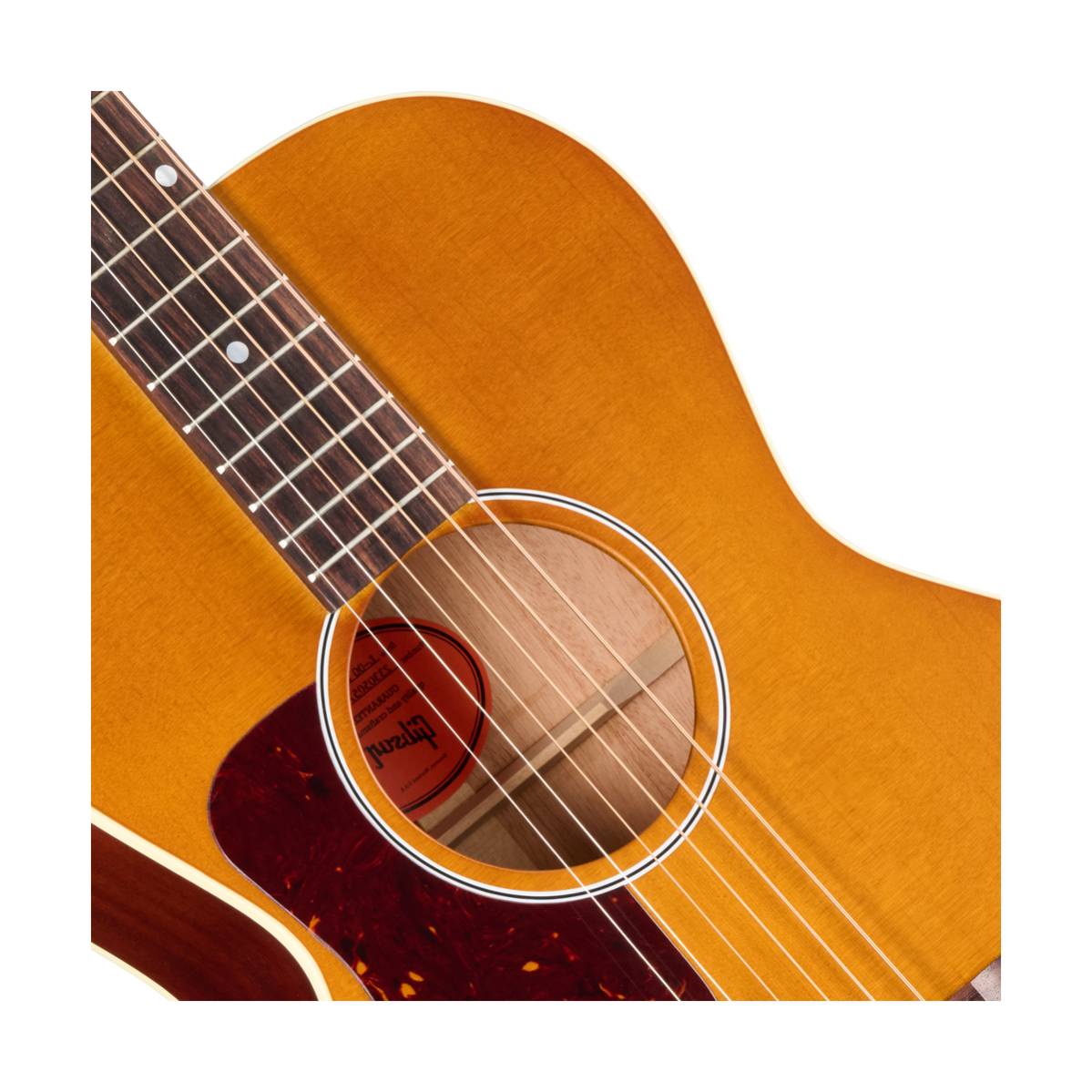 Gibson L-00 Century 12 Fret Acoustic Guitar Left Handed Vintage Amber - OCSBLC12ANL