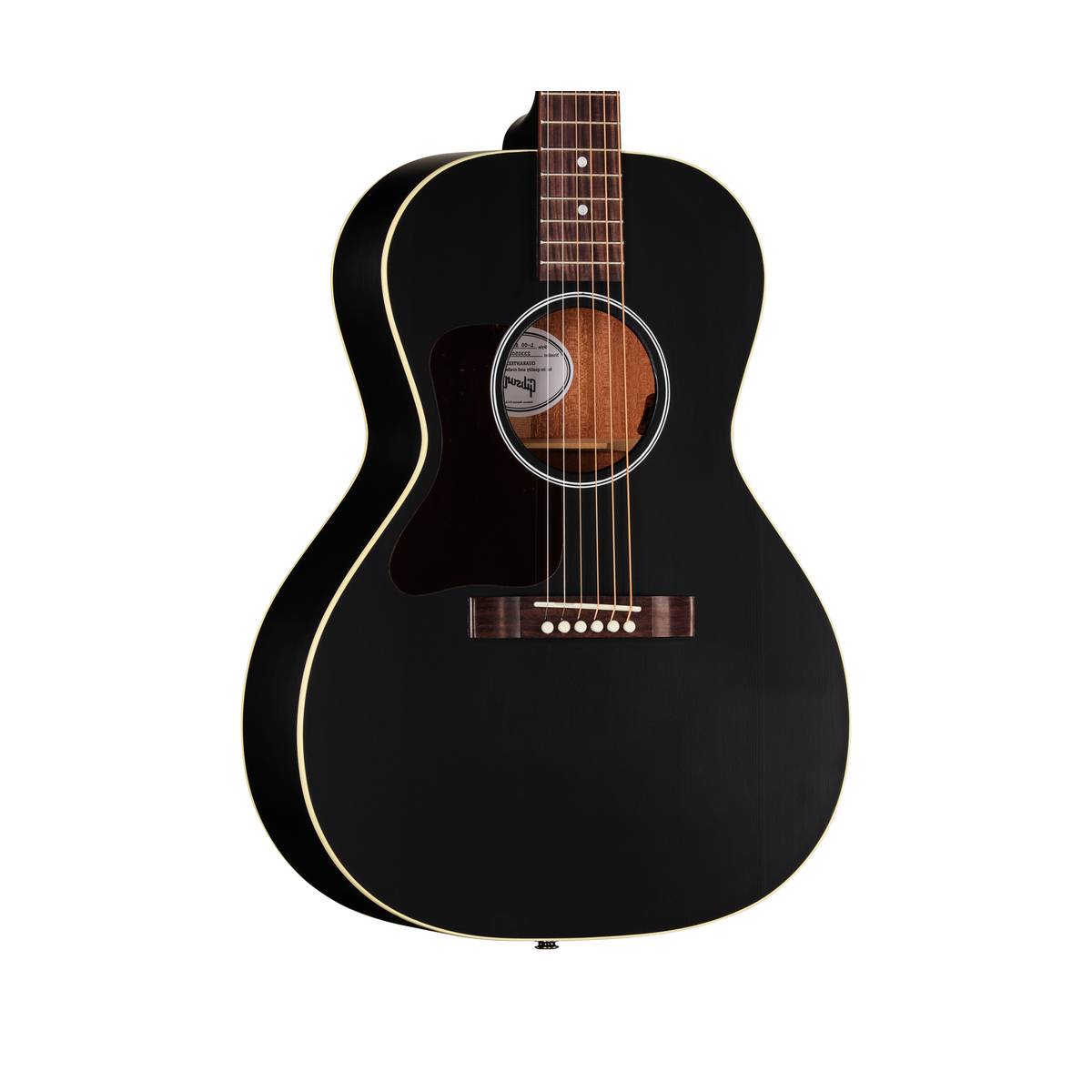Gibson L-00 Special Acoustic Guitar Left Handed Satin Ebony - MCSBL0SPCEBL