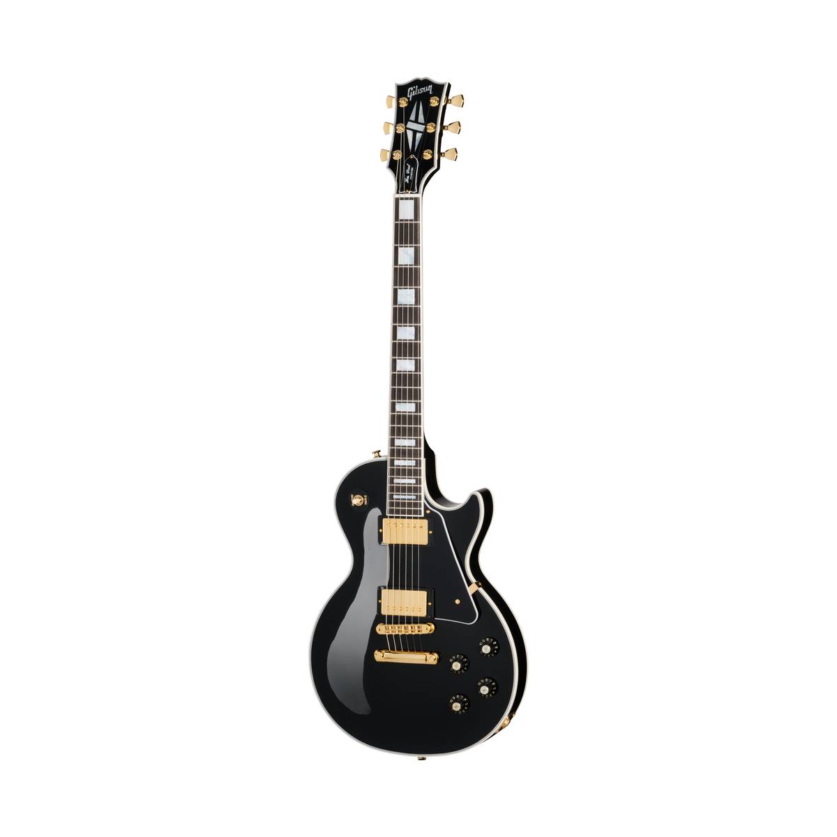 Gibson Les Paul Custom 70s Electric Guitar Ebony - LPCU700EBGH1
