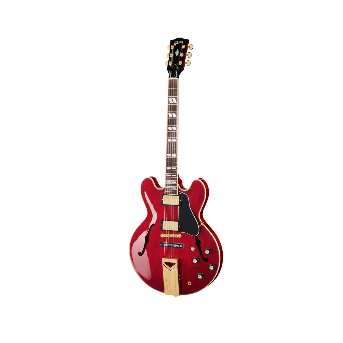 Gibson Marcus King Signature ES-345 Electric Guitar Semi-Hollow Sixties Cherry - ES45MK25SCGH1