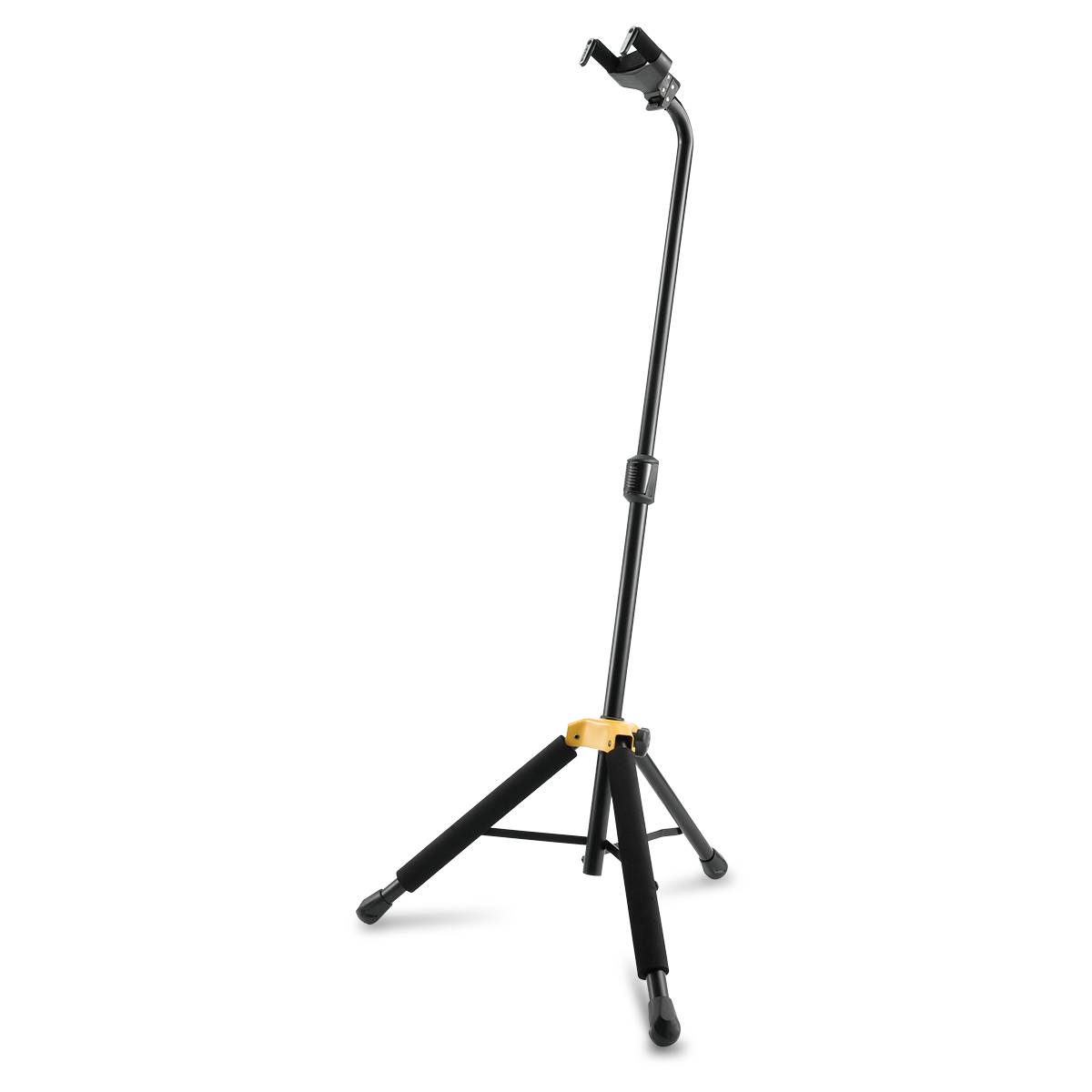 Hercules GS414B Plus Auto Grab Single Guitar Stand w/ Leg rest
