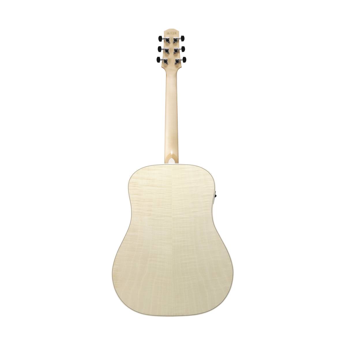 Ibanez AAD77M1E Acoustic Guitar Open Pore Antique White w/ Pickup