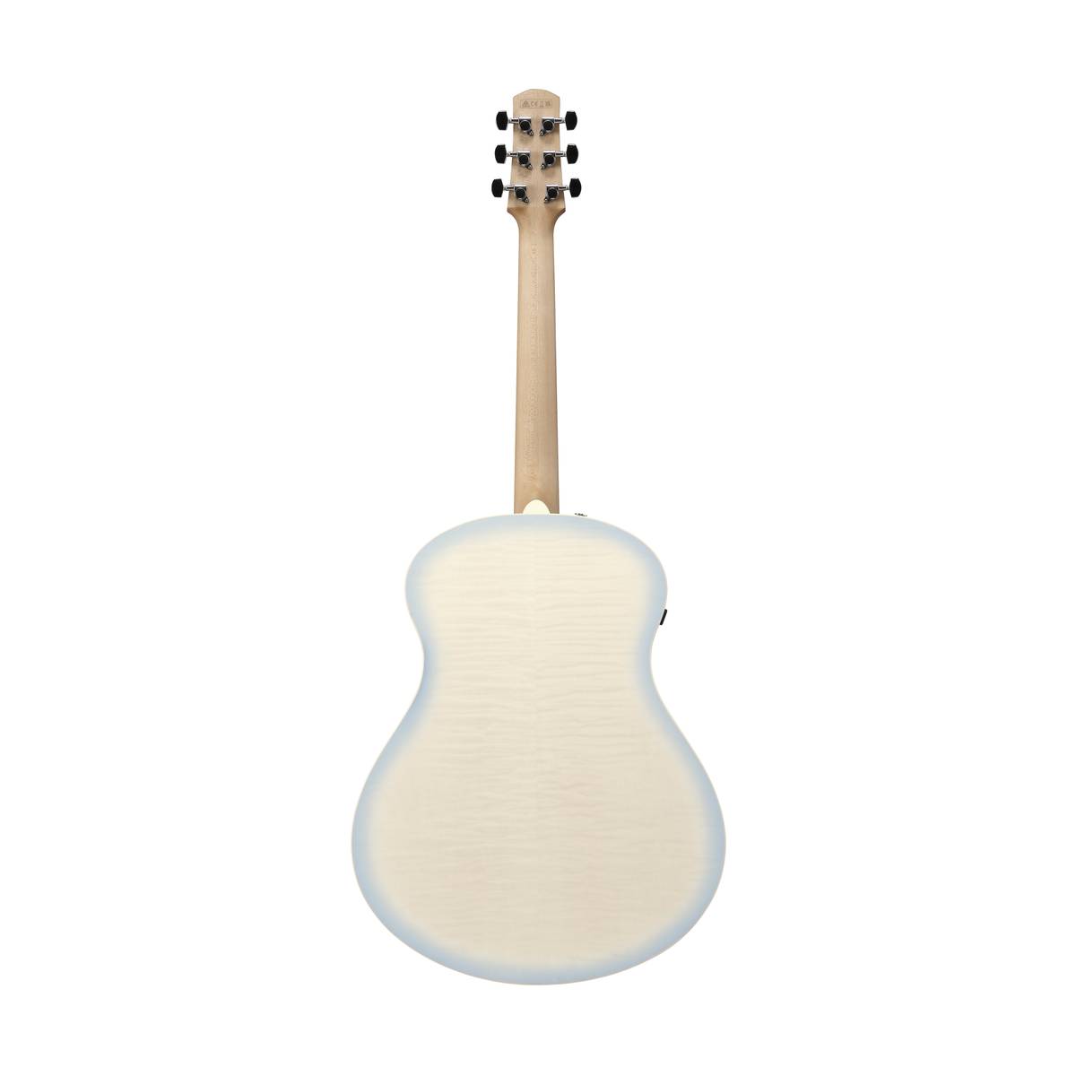 Ibanez AAM370M2E Acoustic Guitar Transparent Antique White Ice Blue w/ Pickup