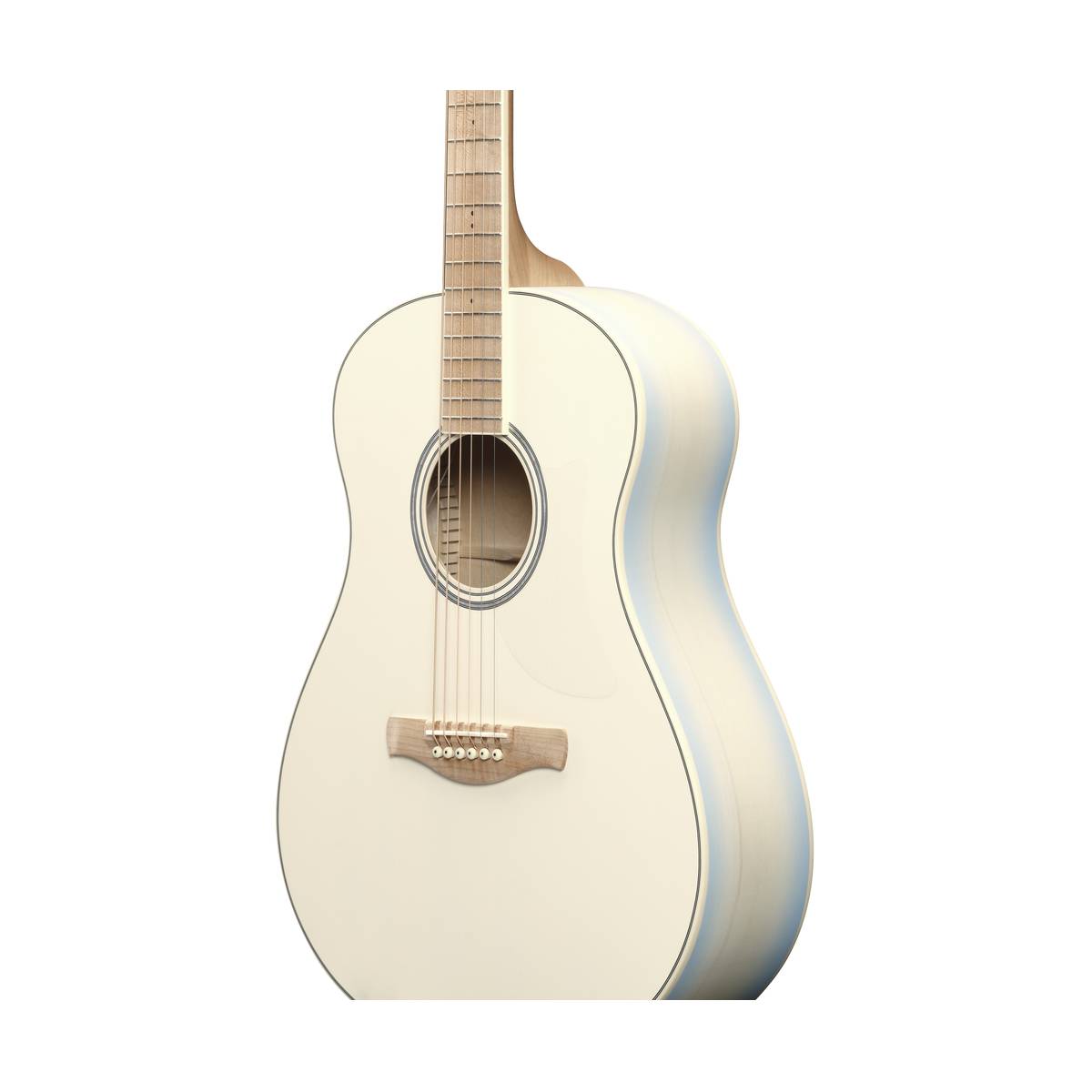 Ibanez AAM370M2E Acoustic Guitar Transparent Antique White Ice Blue w/ Pickup