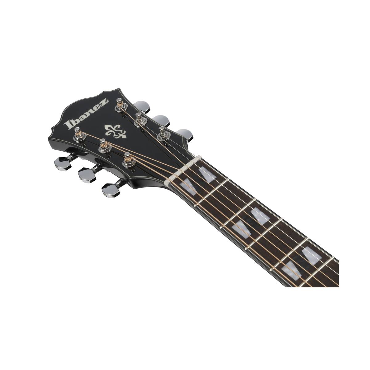 Ibanez AE170 Acoustic Guitar Transparent Black High Gloss w/ Pickup