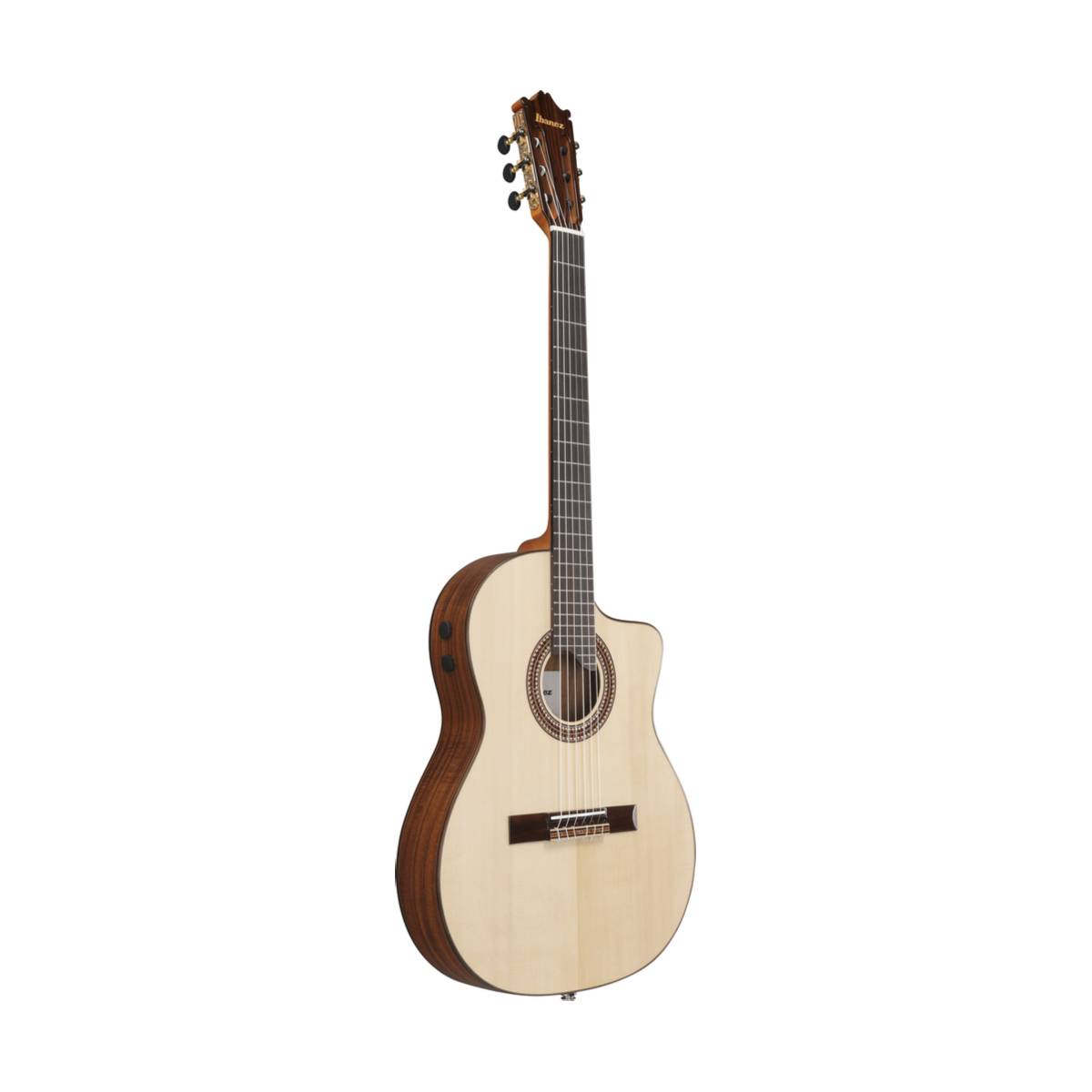 Ibanez GA360TCE Classical Nylon Acoustic Guitar Natural High Gloss w/ Pickup & Cutaway
